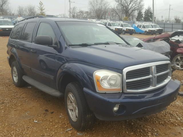 1D8HD48D35F564690 - 2005 DODGE DURANGO SL BLUE photo 1