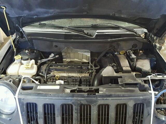 1J8FF47W68D541139 - 2008 JEEP COMPASS SP BLUE photo 7