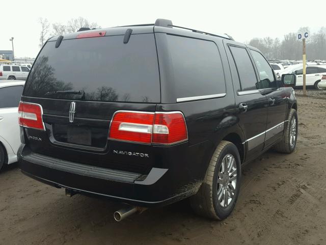 5LMFU27507LJ00726 - 2007 LINCOLN NAVIGATOR BLACK photo 4