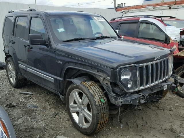 1J4PP2GK6BW575582 - 2011 JEEP LIBERTY SP BLACK photo 1