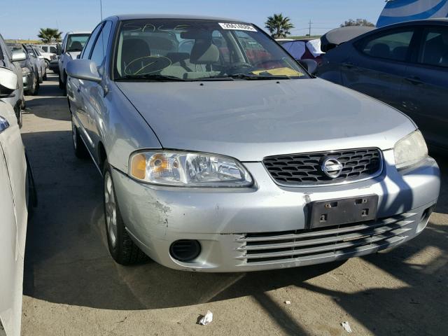 3N1CB51D63L807428 - 2003 NISSAN SENTRA XE GRAY photo 1