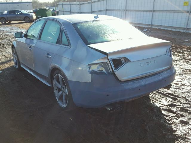 WAUMGAFL5BA161426 - 2011 AUDI S4 PRESTIG GRAY photo 3