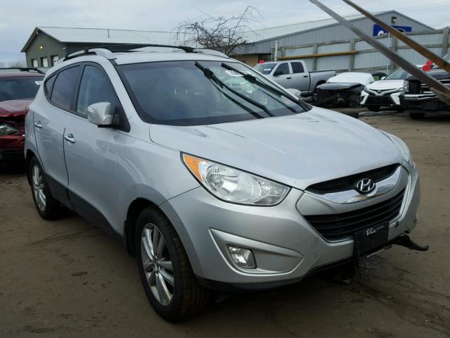 KM8JU3ACXCU513008 - 2012 HYUNDAI TUCSON GLS SILVER photo 1