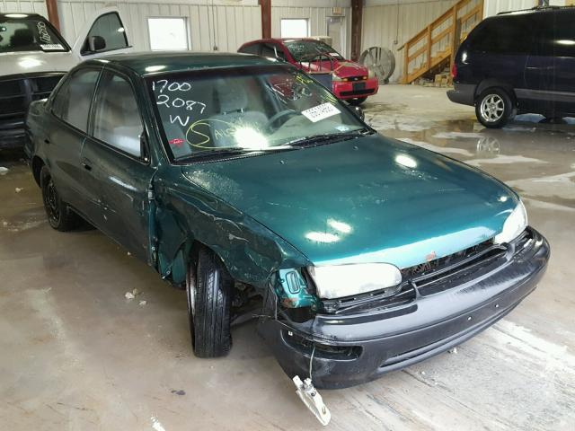 1Y1SK5266TZ027121 - 1996 GEO PRIZM BASE მწვანე ფოტო 1