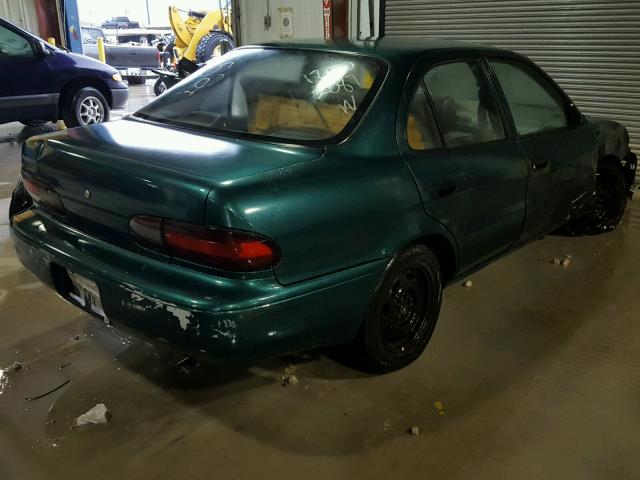 1Y1SK5266TZ027121 - 1996 GEO PRIZM BASE მწვანე ფოტო 4
