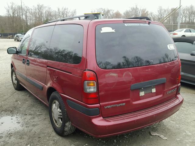 1GNDX13E94D107564 - 2004 CHEVROLET VENTURE LU RED photo 3