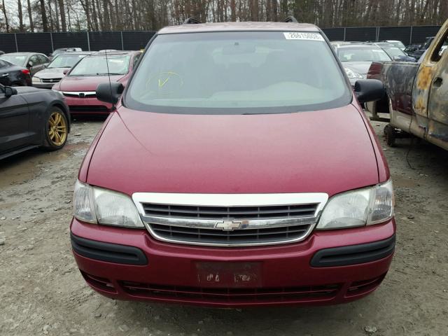 1GNDX13E94D107564 - 2004 CHEVROLET VENTURE LU RED photo 9