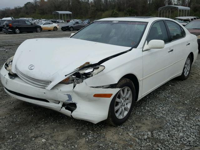 JTHBF30G230125302 - 2003 LEXUS ES 300 WHITE photo 2