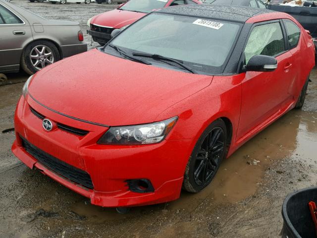 JTKJF5C71D3054056 - 2013 TOYOTA SCION TC 红色 照片 2