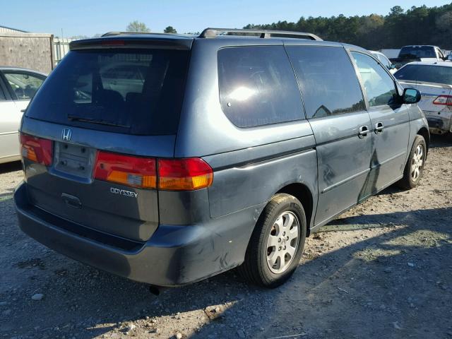 5FNRL18033B153633 - 2003 HONDA ODYSSEY EX GREEN photo 4