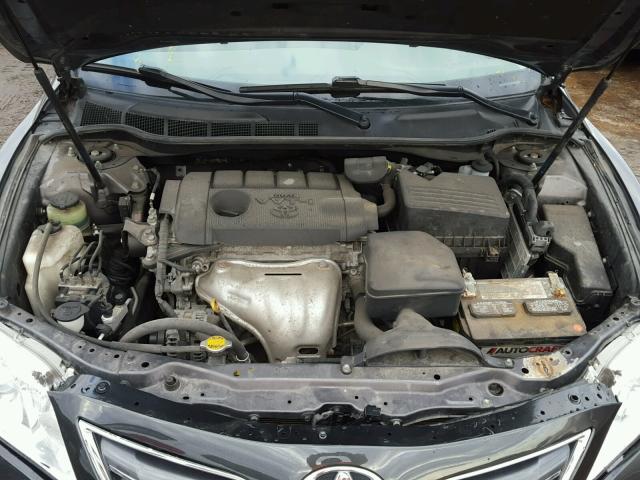 4T4BF3EK7BR168735 - 2011 TOYOTA CAMRY BASE CHARCOAL photo 7