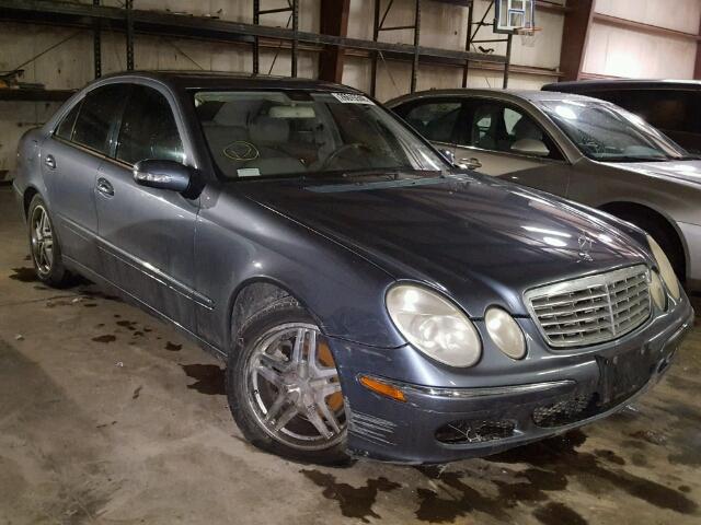 WDBUF56J06A964208 - 2006 MERCEDES-BENZ E 350 BLUE photo 1