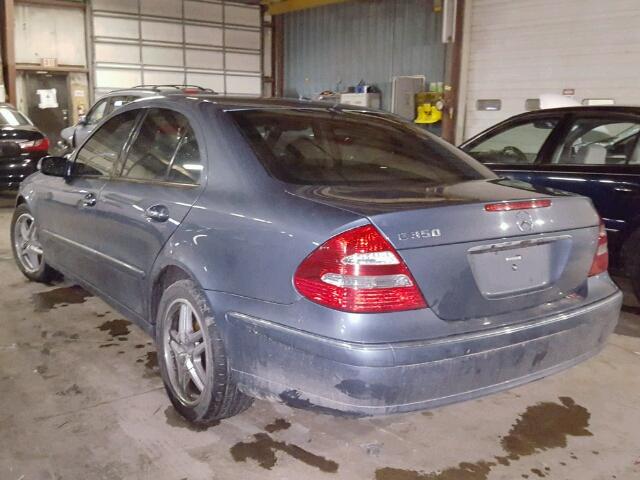 WDBUF56J06A964208 - 2006 MERCEDES-BENZ E 350 BLUE photo 3