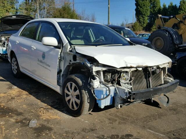 2T1BU4EE3BC556854 - 2011 TOYOTA COROLLA BA WHITE photo 1