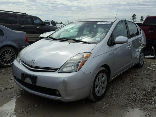 JTDKB20U393477552 - 2009 TOYOTA PRIUS SILVER photo 2