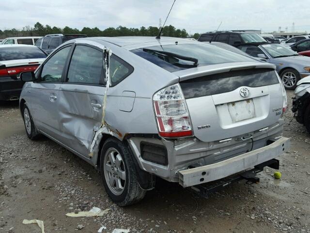 JTDKB20U393477552 - 2009 TOYOTA PRIUS SILVER photo 3