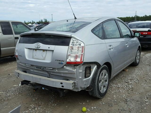 JTDKB20U393477552 - 2009 TOYOTA PRIUS SILVER photo 4