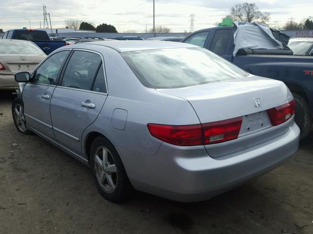 1HGCM56735A191712 - 2005 HONDA ACCORD EX SILVER photo 3