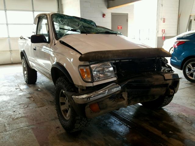 4TAWN72N5XZ477098 - 1999 TOYOTA TACOMA XTR WHITE photo 1