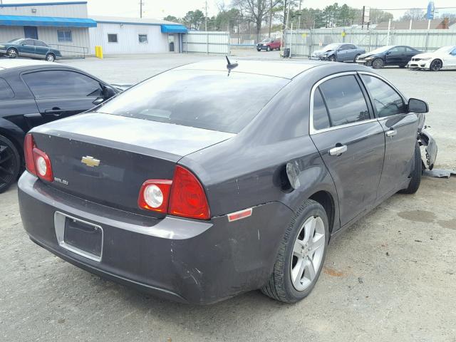 1G1ZB5EB4AF308708 - 2010 CHEVROLET MALIBU LS CHARCOAL photo 4