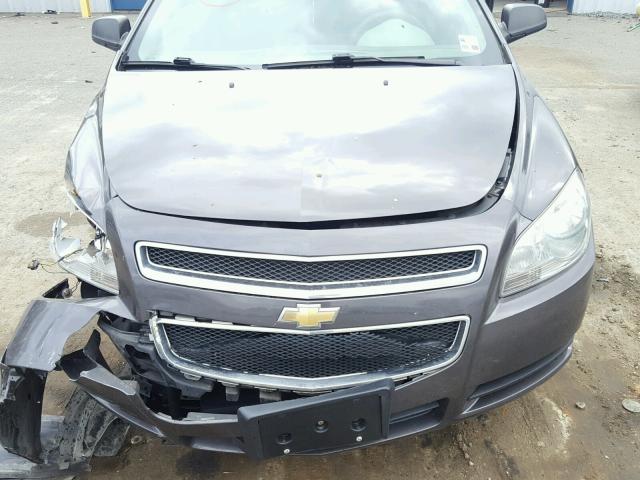 1G1ZB5EB4AF308708 - 2010 CHEVROLET MALIBU LS გრაფიტი ფოტო 7