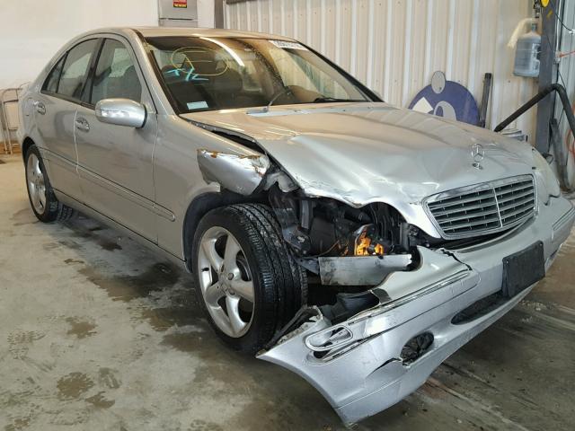 WDBRF64J83F335633 - 2003 MERCEDES-BENZ C 320 SILVER photo 1