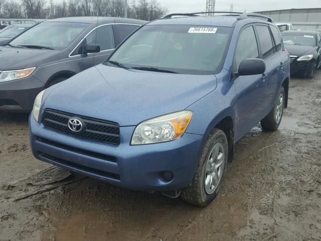 JTMBD33V685210543 - 2008 TOYOTA RAV4 BLUE photo 2