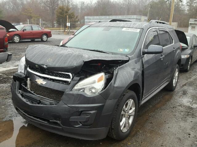 2CNFLEEW1A6213619 - 2010 CHEVROLET EQUINOX LT GRAY photo 2