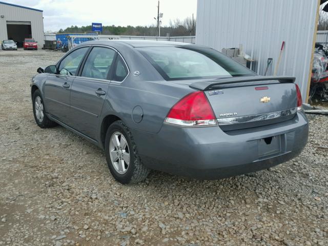 2G1WT58N981220616 - 2008 CHEVROLET IMPALA LT GRAY photo 3