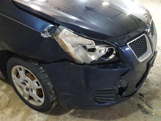 5Y2SP67029Z407629 - 2009 PONTIAC VIBE PURPLE photo 9