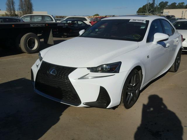 JTHBA1D20H5048974 - 2017 LEXUS IS 200T WHITE photo 2