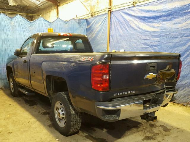 1GC0KUEG1FZ138576 - 2015 CHEVROLET SILVERADO GRAY photo 3