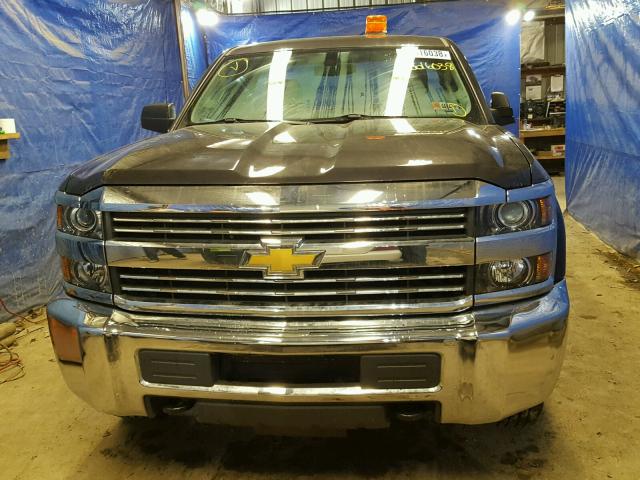 1GC0KUEG1FZ138576 - 2015 CHEVROLET SILVERADO GRAY photo 9