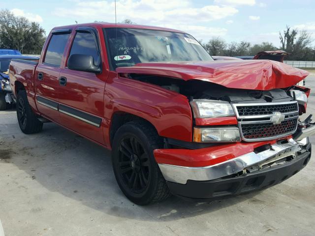 2GCEC13V571153207 - 2007 CHEVROLET SILVERADO RED photo 1