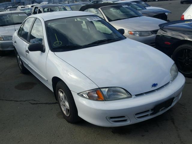 1G1JC524027249443 - 2002 CHEVROLET CAVALIER B WHITE photo 1