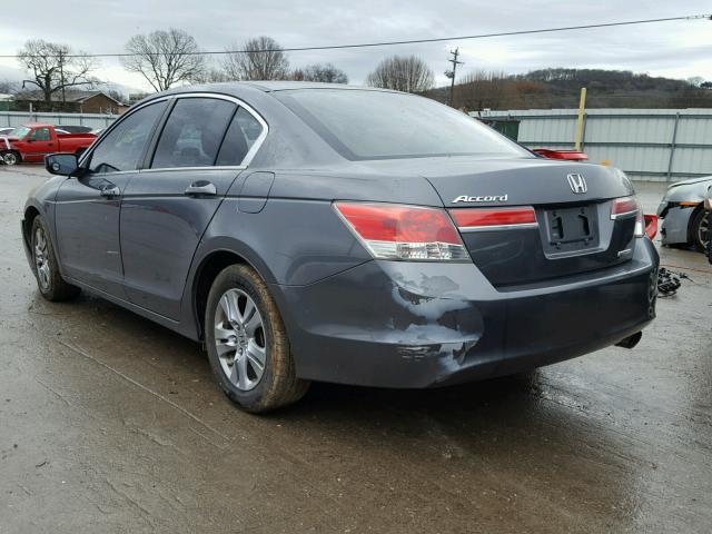 1HGCP2F6XBA144587 - 2011 HONDA ACCORD SE GRAY photo 3