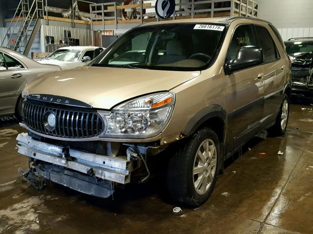 3G5DB03E55S549686 - 2005 BUICK RENDEZVOUS TAN photo 2