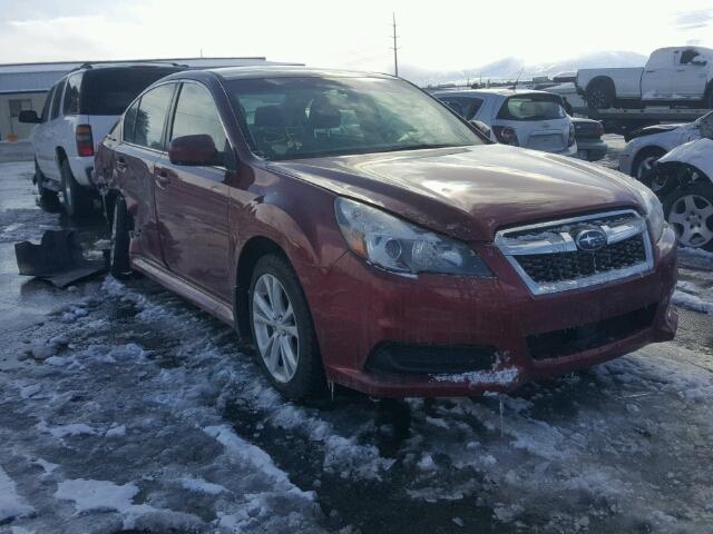 4S3BMCC60D3015617 - 2013 SUBARU LEGACY 2.5 RED photo 1