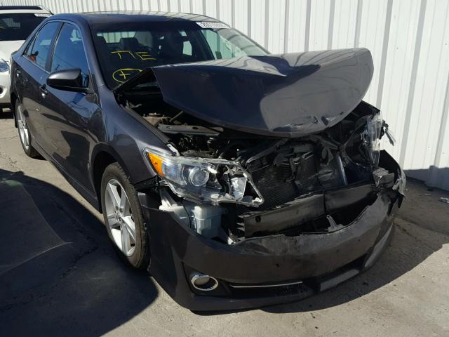 4T1BF1FK5DU249023 - 2013 TOYOTA CAMRY L GRAY photo 1