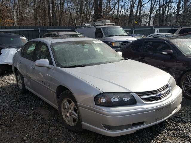 2G1WH52K349341556 - 2004 CHEVROLET IMPALA LS SILVER photo 1