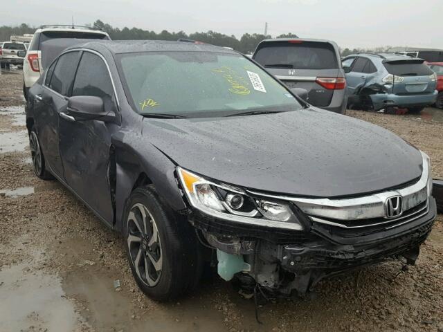 1HGCR3F87GA015876 - 2016 HONDA ACCORD EXL SILVER photo 1