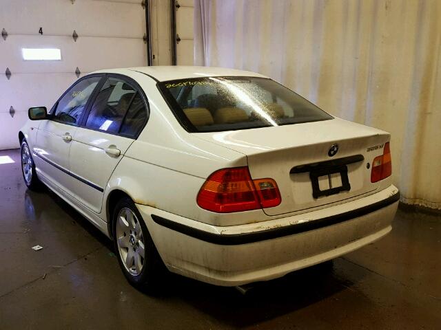 WBAEU33414PF62898 - 2004 BMW 325 XI WHITE photo 3