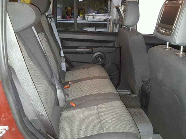 1J8HG48N18C168562 - 2008 JEEP COMMANDER მუქწითელი ფოტო 5