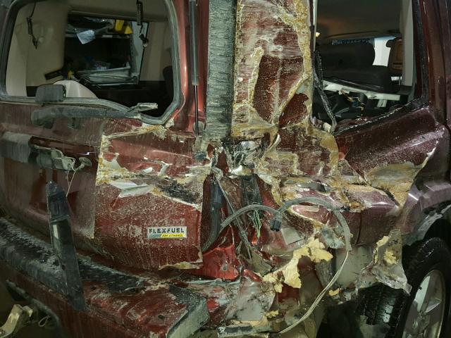 1J8HG48N18C168562 - 2008 JEEP COMMANDER MAROON photo 9