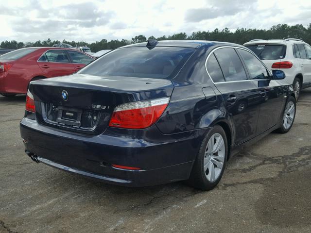 WBANU53599C119382 - 2009 BMW 528 I BLUE photo 4