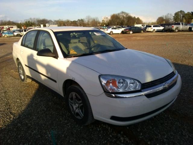 1G1ZS52F75F216585 - 2005 CHEVROLET MALIBU WHITE photo 1