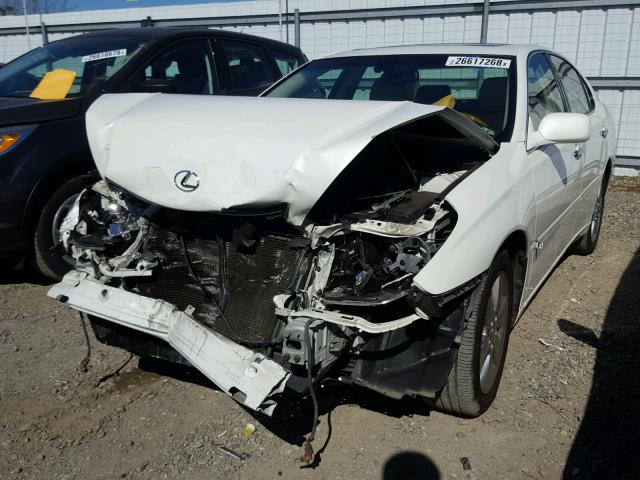 JTHBA30G765173187 - 2006 LEXUS ES 330 WHITE photo 2