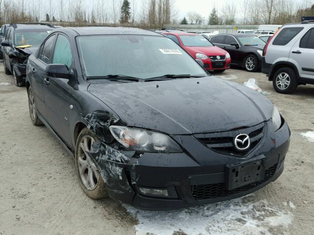 JM1BK323171746845 - 2007 MAZDA 3 S BLACK photo 1