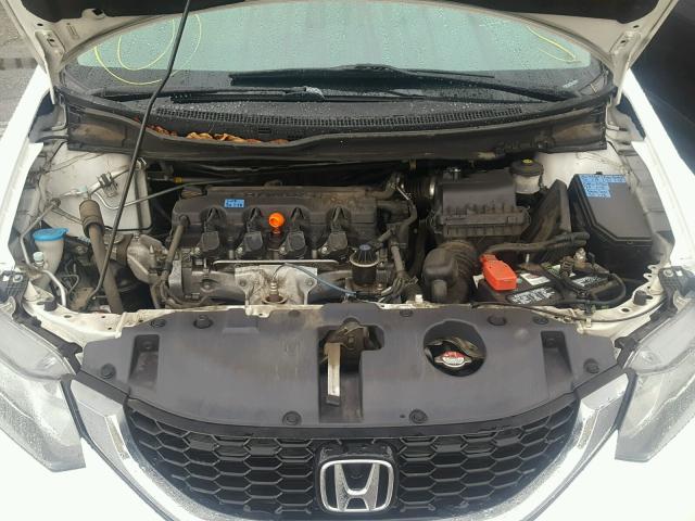 19XFB2F84DE268057 - 2013 HONDA CIVIC EX თეთრი ფოტო 7