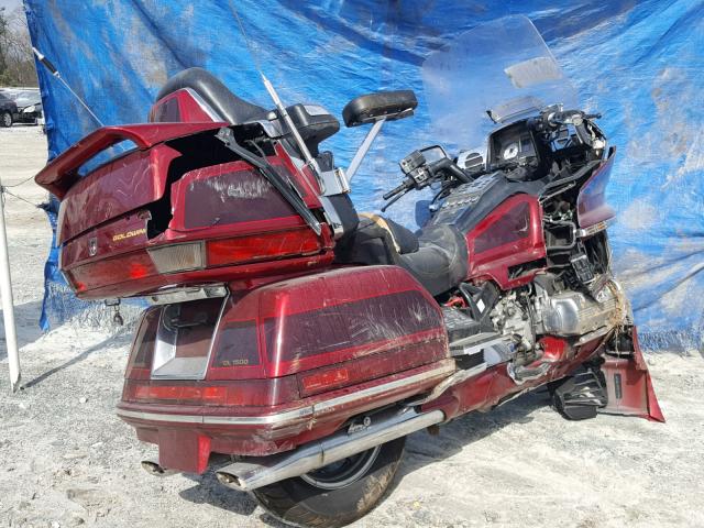 1HFSC2235WA003729 - 1998 HONDA GL1500 SE RED photo 4